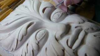 preview picture of video 'WOODCARVING  How-To-Carve a Green Man   PART 2'