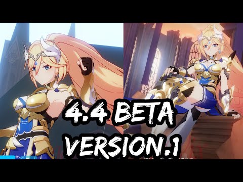 【崩壞3rd】4.4測試服V1，幽蘭黛爾-「不滅星錨 」+結算動作演示&新超限武器/聖痕+| New S Durandal -「Dea Anchora」+New PRI-ARM&Stigmata