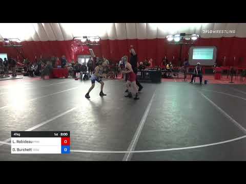 41 Kg Rr Rnd 2 - Lincoln Robideau, Pinnacle Wrestling Club Vs David A. Burchett, Toss Em Up Wrestl