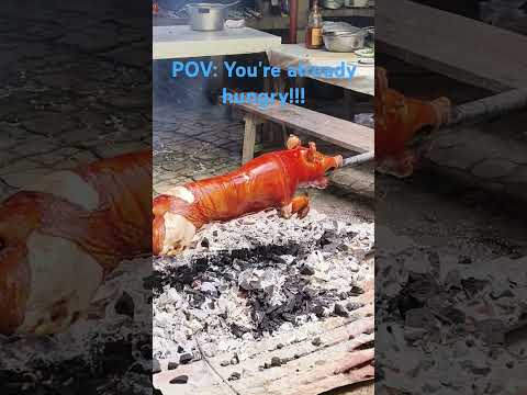 Roasted pig for lunch.. #food  #fiesta  #fypシ゚viral  #nocopyrightinfringementintended