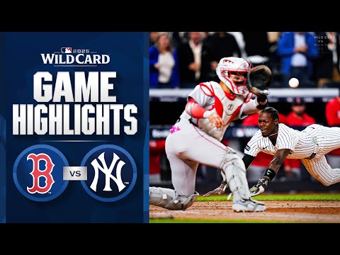 Red Sox vs. Yankees AL Wild Card Game 2 Highlights (10/1/25) | MLB Highlights