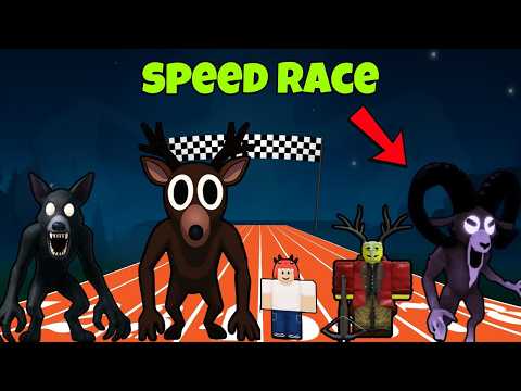 99 Nights in the Forest SPEED RACE 🦌🦉🐏 | Deer vs Owl vs Ram – Roblox