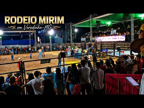 OS PEQUENOS DOMINANDO a Arena! Rodeio Mirim em Veredinha-MG