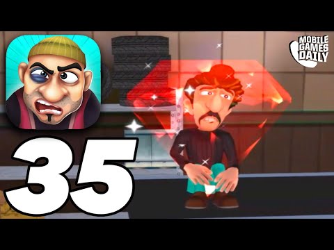 SCARY ROBBER HOME CLASH - Gameplay Walkthrough Part 35 - The Jewel Boys Level (iOS, Android)