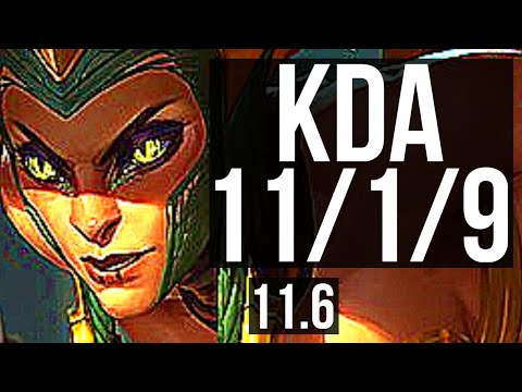 CASSIOPEIA vs AATROX (TOP) | 11/1/9, 600+ games, Legendary | KR Diamond | v11.6