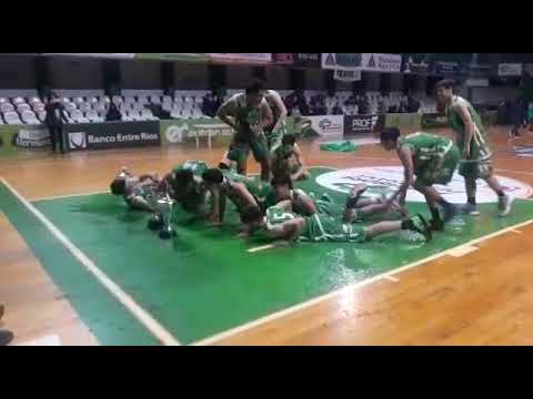 FESTEJO DE ESTUDIANTES CONCORDIA - CAMPEÓN ENTRERRIANO U19