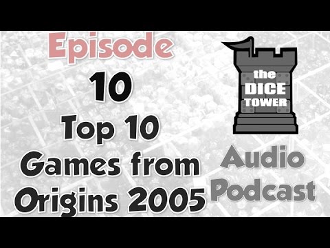 Dice Tower 10: Top 10 Games From Origins 2005