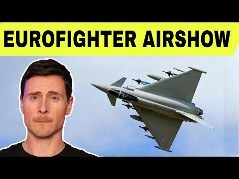 Fighter Pilot Reacts to EUROFIGHTER Typhoon Airshow