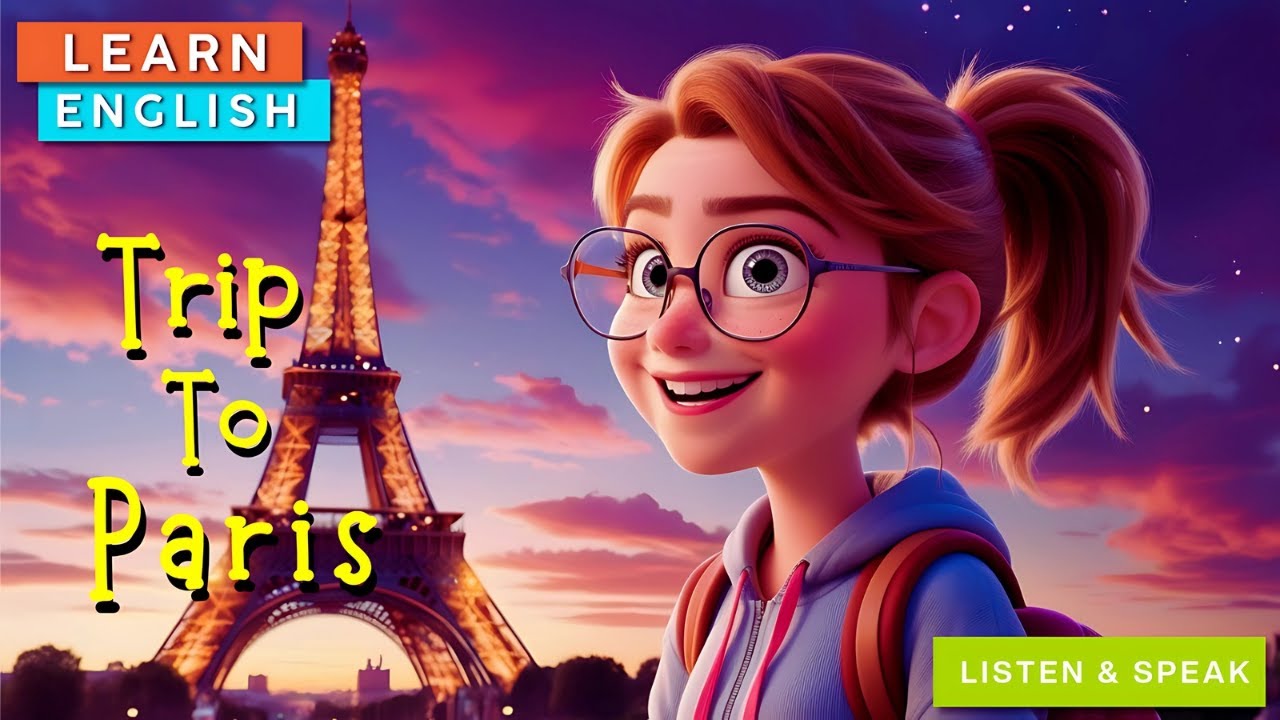 Trip to Paris | Improve English | English Listening and Speaking Skills