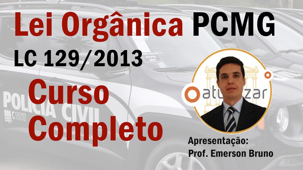 PCMG - Arts. 18 a 22  (Lei Orgânica - LC 129/13)