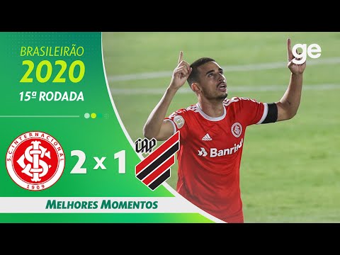 INTERNACIONAL 2 X 1 ATHLETICO-PR | MELHORES MOMENTOS | 15ª RODADA BRASILEIRÃO 2020 | ge.globo