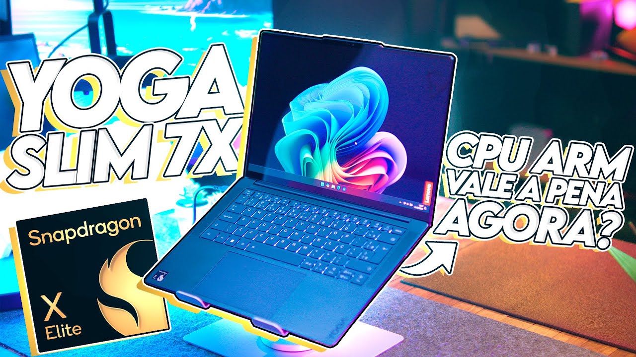 Vale a pena migrar pro ARM WINDOWS AGORA? Review do Lenovo Yoga Slim 7X