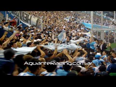 "Racing Club - Bombos" Barra: La Guardia Imperial • Club: Racing Club