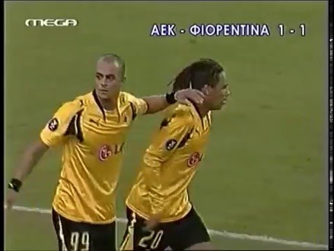 2007-08 UEFA CUP Group Phase (2) AEK-FIORENTINA