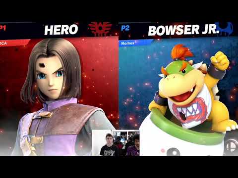 Winners Side - Nomex (Bowser Jr) vs DCA (Hero)