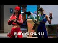 RUBY VS CHUN LI😳 #shorts