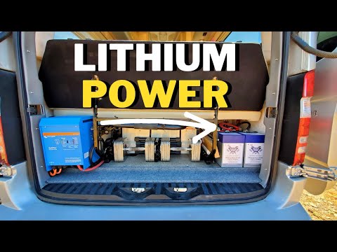 RV Lithium Battery UPGRADE with Battle Born Batteries in our Sprinter Van