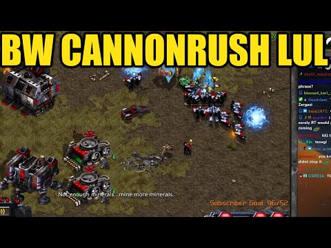 CANNONRUSH IN BROODWAR F**K YEAH