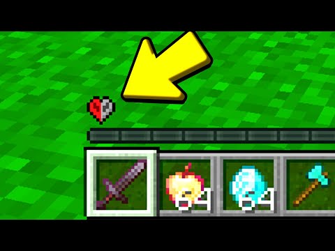 GIOCO IN ULTRA HARDCORE CON 1 CUORE DI VITA - MINECRAFT ITA