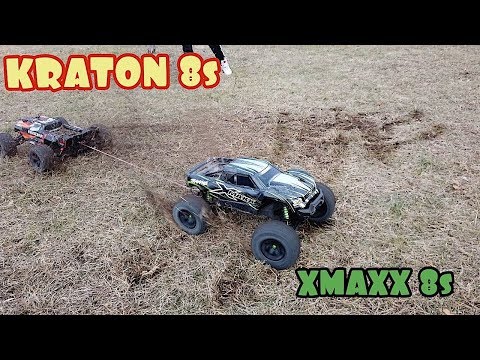 XMAXX 8s VS Kraton 8s Tug of WAR
