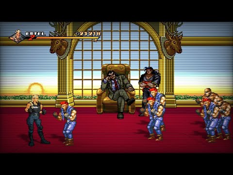 FINALLY defeated Shiva and Mr. X! - Streets of Rage 4 (60FPS) - Stage 8 Mania+ S-Rank - Estel