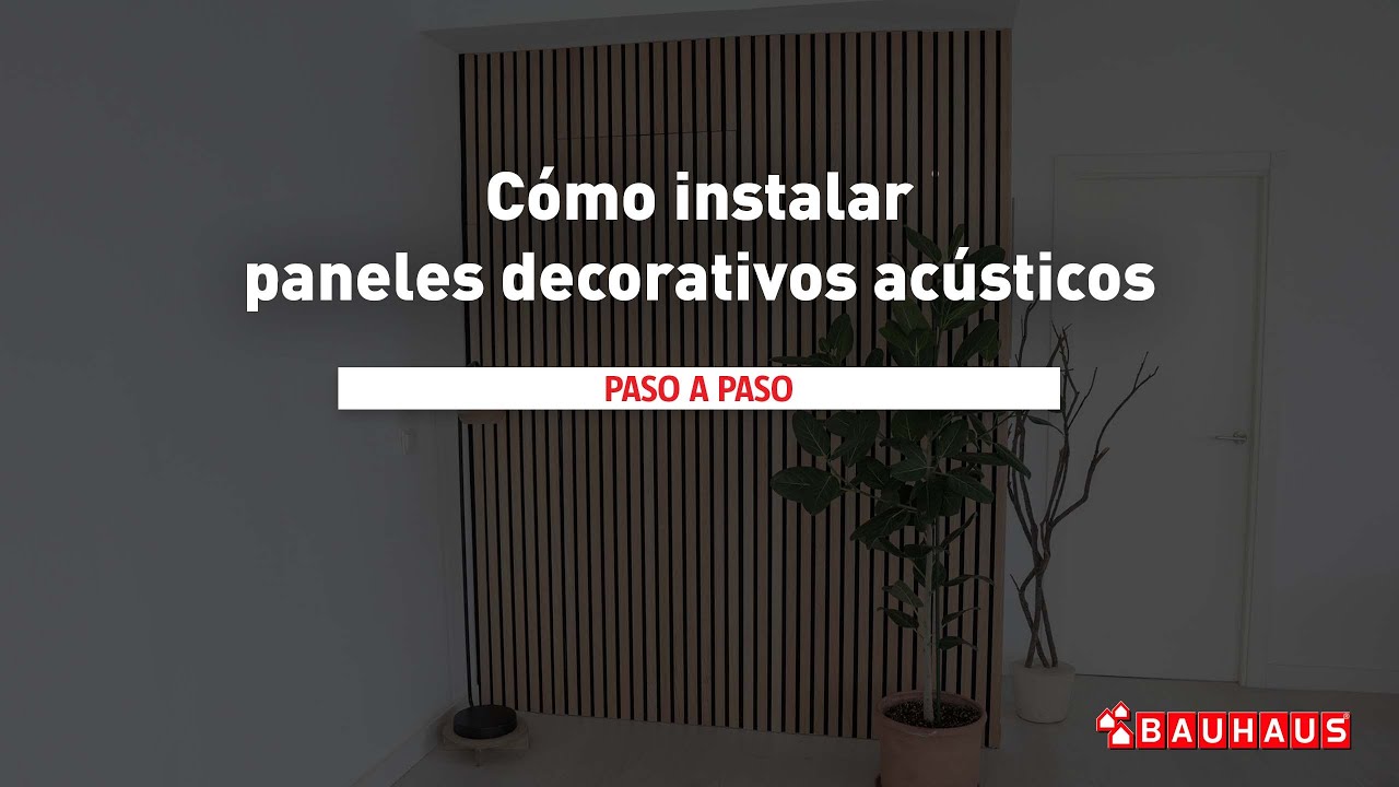 Watch Cómo instalar paneles decorativos - BAUHAUS Now Cómo instalar paneles decorativos - BAUHAUS