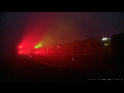 3AM5 Pacific National Freight Train In Fog (24/6/2020) - PoathTV Australian Railways