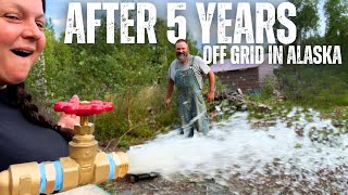 We Hauled 1500 pounds of Water Every Week for 5 years Off Grid in Alaska... Until Now!