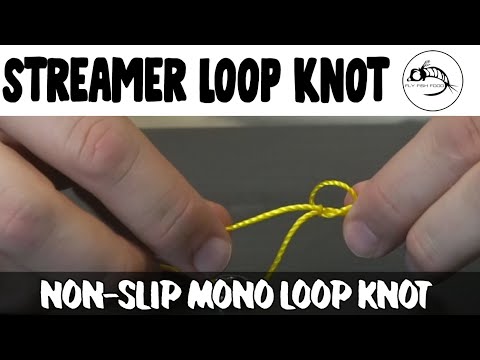 Killer Streamer Knot: The Non-Slip Mono Loop