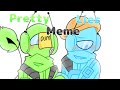 Pretty Lies ||Animation meme|| ||Among Us|| ||Lime + Cyan||