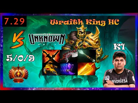 k1 wraith king vs team unknown | Beastcoast vs team unknown| Full Gameplay 7.29 | Dota 2 Pro Replays