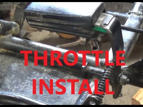 Install Go Kart Throttle Cable