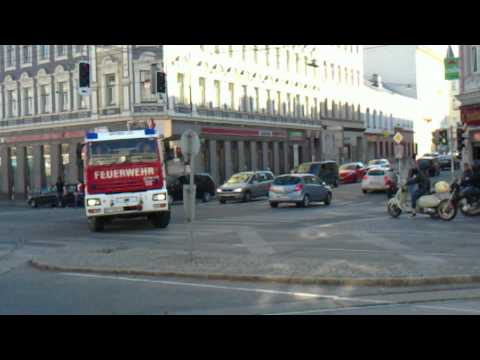 Austrian Fire Truck in Action