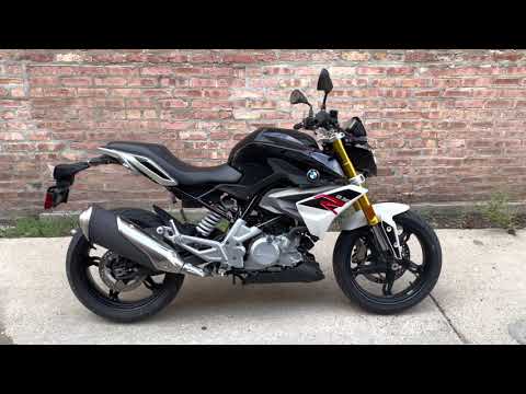 BMW G310R 2019 black white B8240U