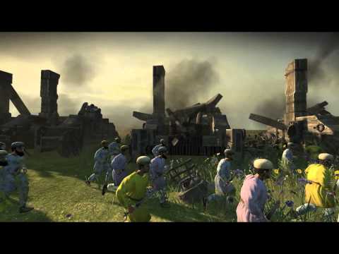 1600 Vikings vs 160 Stone Onagers Attila Total War