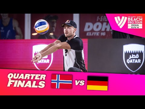 Mol/ Sorum vs. Ehlers/ Wickler - Quarter Final Highlights Doha 2023 #BeachProTour