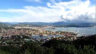 preview picture of video 'La Spezia landscape, La Spezia, Liguria, Italy, Europe'