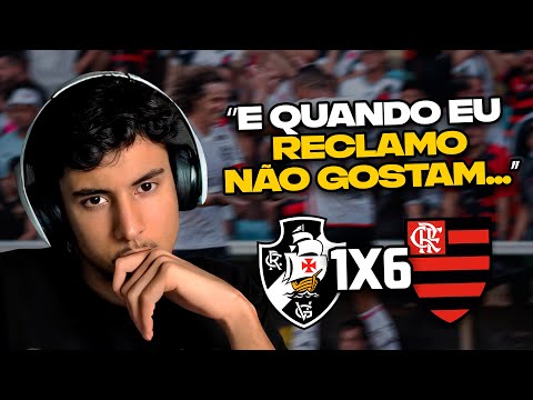 REACT DO RENATINHO: VASCO 1 x 6 FLAMENGO - CAMPEONATO BRASILEIRO