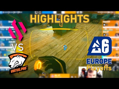 CRAZY FINAL! BDS vs Virtus Pro - HIGHLIGHTS - Playoffs - EUL 2023 Stage 2 - R6 Esport