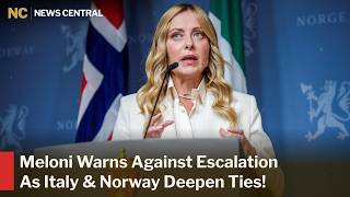 Giorgia Meloni In Oslo: Italy And Norway Deepen Energy, Defense And Strategic Cooperation | AC1Z