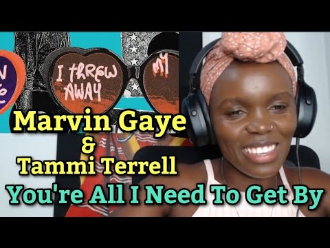 African Girl Reacts To Marvin Gaye, Tammy Terrell - You're All I Need To Get By