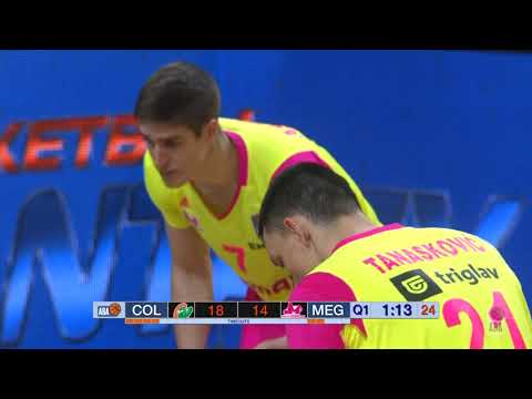 ABA Liga 2019/20, Round 12 match: Cedevita Olimpija - Mega Bemax  (21.12.2019)