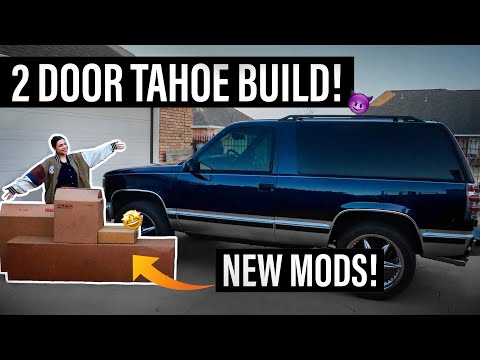 OUR NEW 2 DOOR TAHOE Walkaround + NEW MODS!