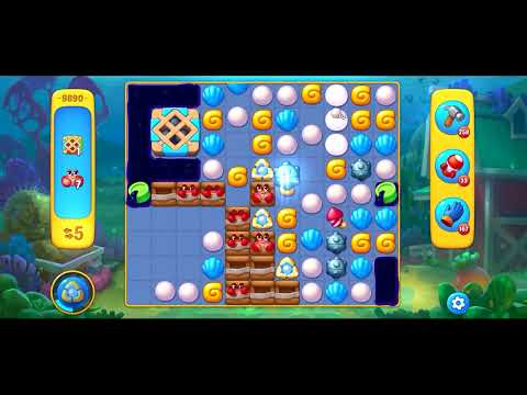 Fishdom level 9890 no boosters フィッシュダム ノーマル