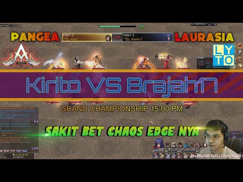 [GRAND CHAMPIONSHIP PM] Kirito(PG) VS Brajah17(LR) 9/1/2022 - ATLANTICA REBIRTH INDONESIA