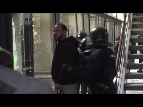 Spanish police storm university, arrest rapper Pablo Hasel convicted in free speech case