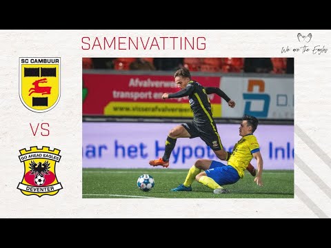 Samenvatting SC Cambuur - Go Ahead Eagles (2020/2021)