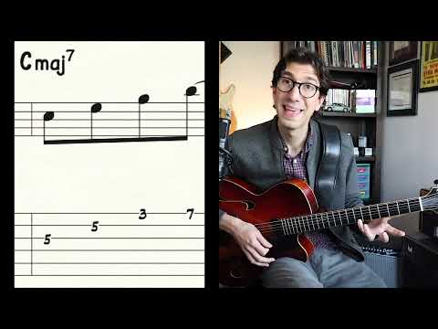 How To Improvise Over 2-5-1 Changes on Guitar