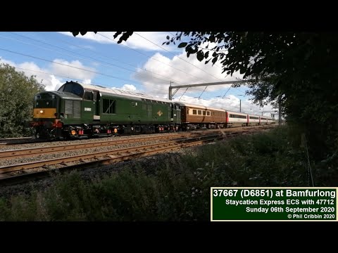37667 at Bamfurlong - 06th September 2020