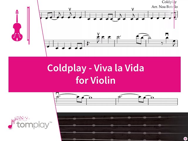 Viva la Vida (美しき生命) (初級 - 中級) (コールドプレイ